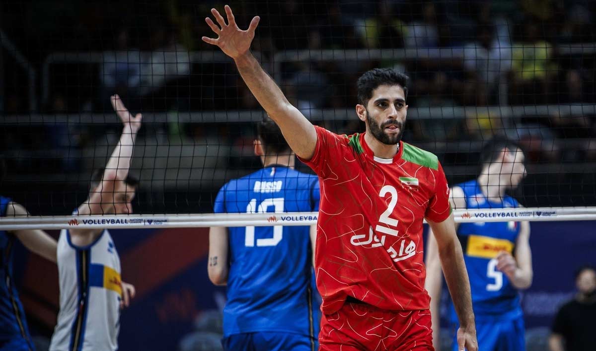 پخش زنده والیبال ایران مقابل آرژانتین (لیگ ملت‌های والیبال)