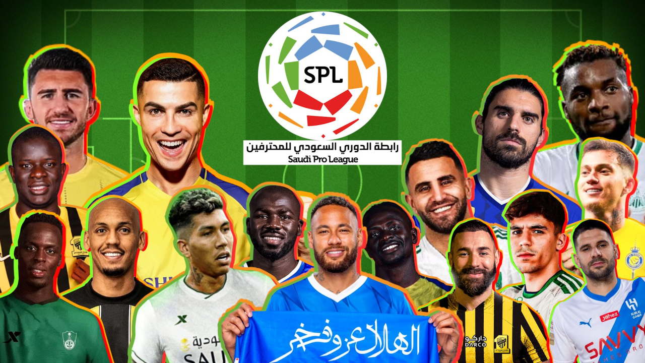 لیگ عربستان - کریستیانو رونالدو - روبرتو فیرمینو - نیمار - الهلال عربستان - النصر عربستان - الاتحاد - کریم بنزما