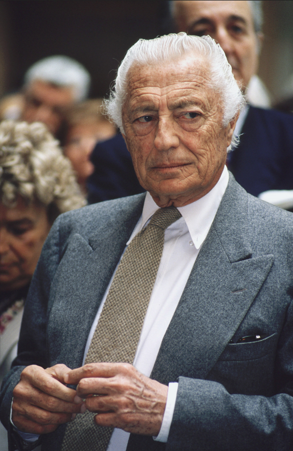 L'avvocato Gianni Agnelli