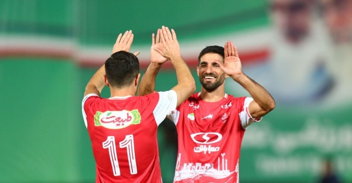 میلاد محمدی فرشاد احمدزاده بازیکن پرسپولیس