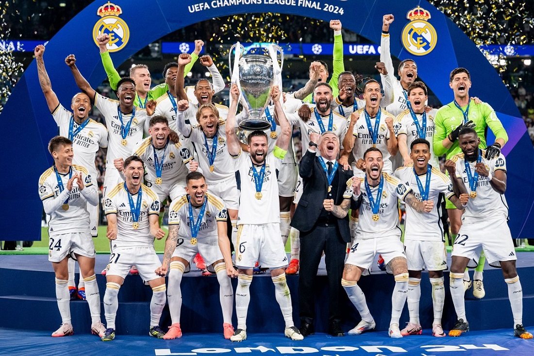 قهرمانی رئال مادرید در لیگ قهرمانان اروپا 24-2023