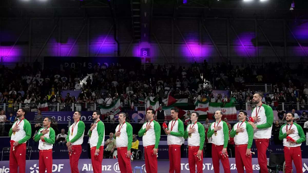 تیم والیبال نشسته ایران - قهرمان پاراالمپیک 2024 پاریس