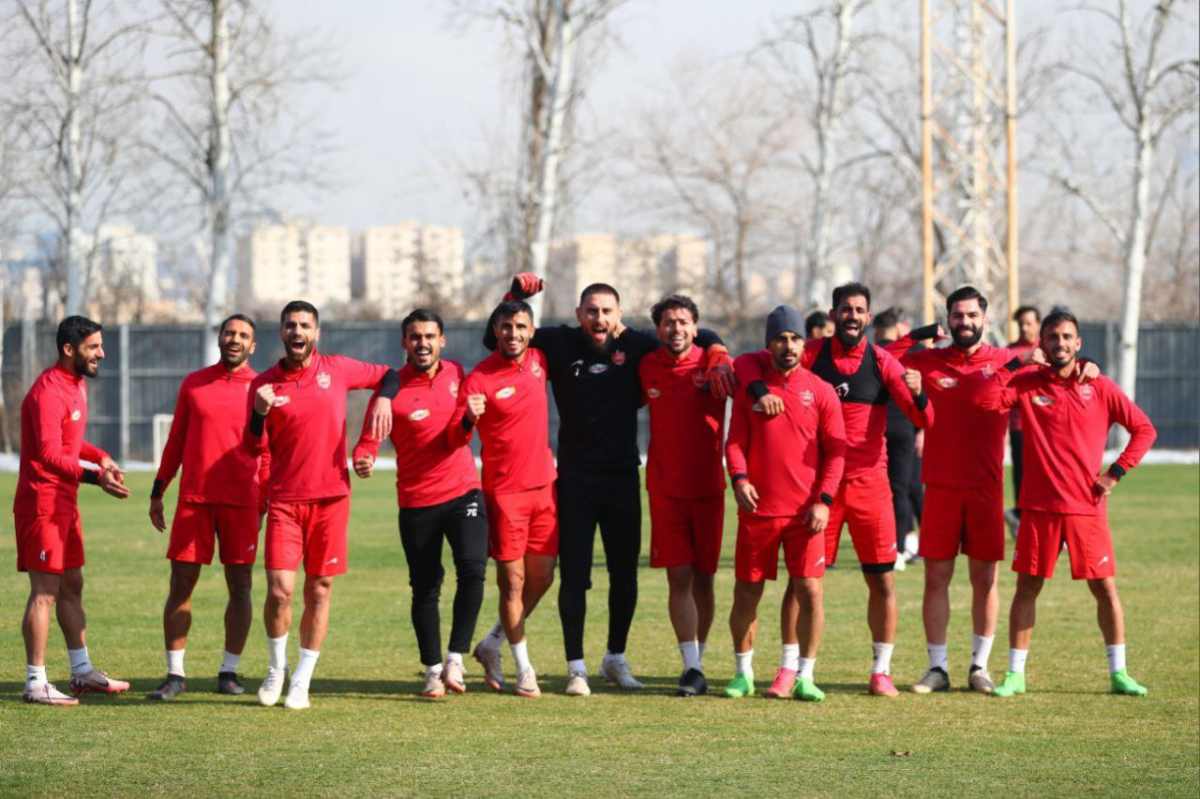 تمرین پرسپولیس