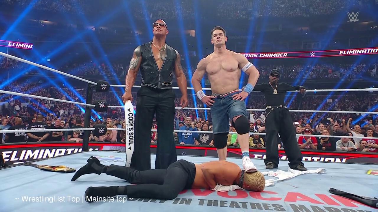 حضور ستارگان هالیوود و کشتی کج در الیمنیشن چمبر 2025 WWE