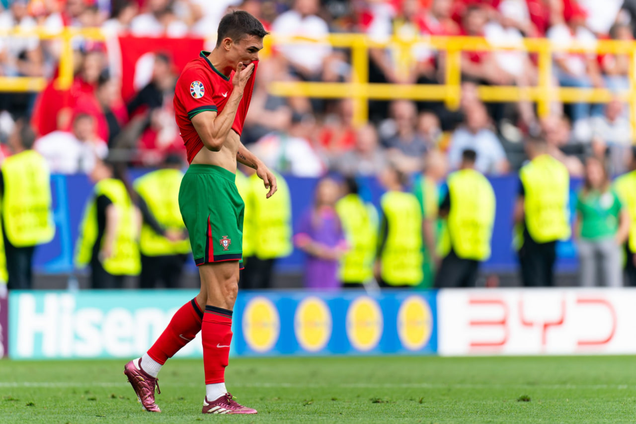 ژائو پالینیا در بازی ترکیه و پرتغال در مرحله گروهی یورو 2024