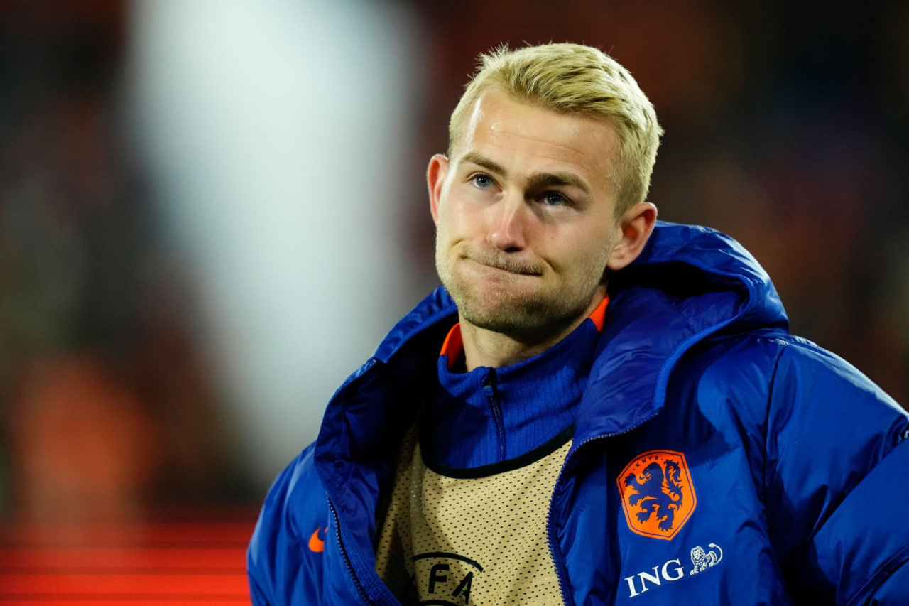 ماتیاس دلیخت در بازی هلند و ایسلند در مرحله گروهی یورو 2024