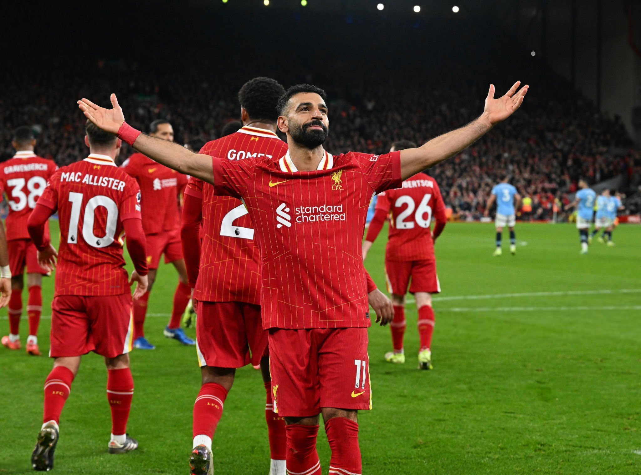 محمد صلاح مقابل منچسترسیتی