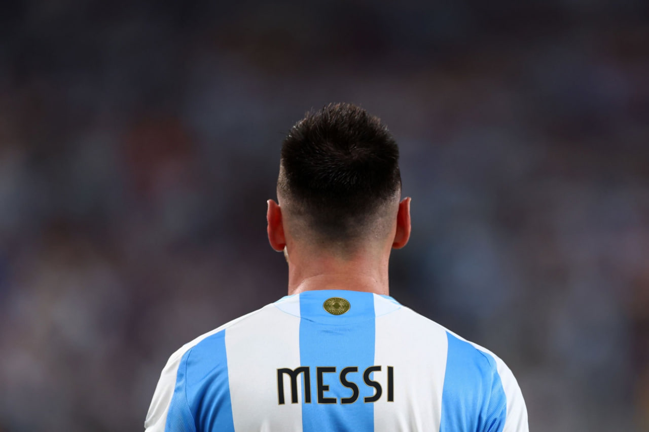 تصویر تماشایی از لیونل مسی در بازی آرژانتین و کانادا - کوپا آمریکا 2024