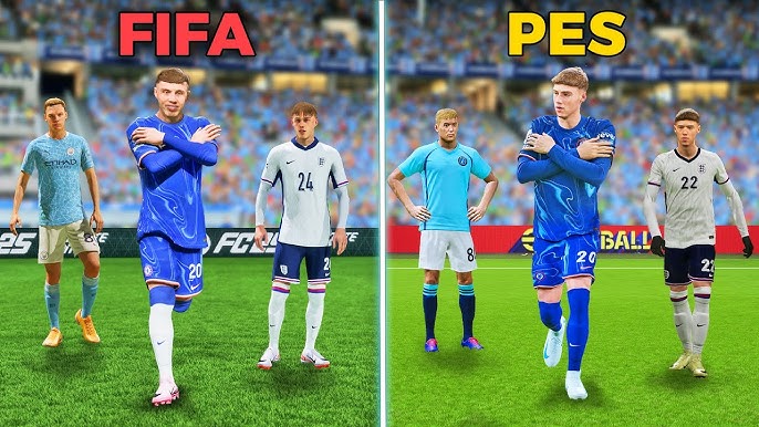 تفاوت کول پالمر در بازی‌های FIFA و PES