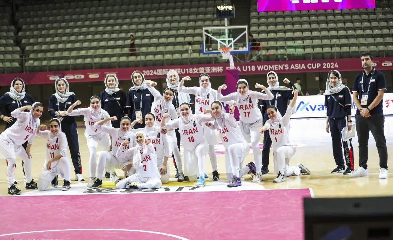 دختران بسکتبالیست ایرانی