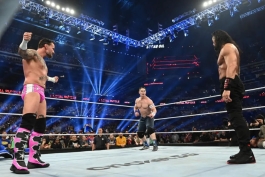 جان-سینا - سی-ام-پانک - رومن-رینز - سث-رالینز - جی-اوسو - Royal-Rumble-Pops - تشویق-تماشاگران-WWE