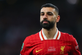 محمد صلاح در فینال لیگ کاپ لیورپول-نیوکاسل