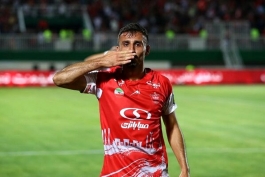 سعید صادقی بازیکن تیم فوتبال پرسپولیس