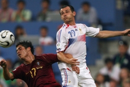 کریستیانو رونالدو مقابل ویلی سانیول - نیمه نهایی جام جهانی 2006 - پرتغال - فرانسه 
