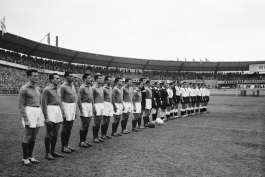 پوکر ژوست فونتن و برتری 6-3 فرانسه مقابل آلمان غربی در جام جهانی 1958
