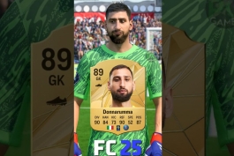 دوناروما - FIFA-17 - EA-FC-25 - مقایسه-ریتینگ - تغییرات-ظاهری - پاری-سن-ژرمن - تیم-ملی-ایتالیا - یورو-2020 - دروازه‌بان