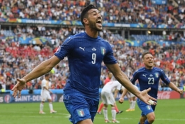 برتری 2-0 ایتالیا مقابل اسپانیا در یورو 2016