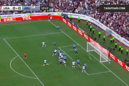 برتری 1-0 اروگوئه مقابل آمریکا در مسابقات کوپا آمریکا 2024