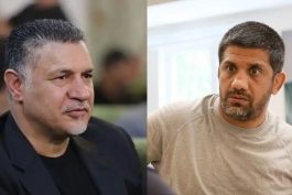 علیرضا دبیر و علی دایی- فوتبال- کشتی