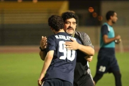 مارادونا- محمدرضا خلعتبری- الوصل امارات