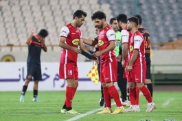 امید عالیشاه- وحید امیری- ورزشگاه آزادی- پرسپولیس- لیگ برتر ایران