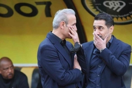 افشین پیروانی- یحیی گل محمدی- پرسپولیس- ورزشگاه نفش جهان- لیگ برتر ایران