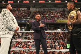 دمین پریست، گونتر و سث رالینز در ماندی نایت راو 24 ژوئن WWE