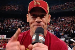 جان سینا، ستاره کشتی کج WWE و هالیوود در شوی ماندی نایت راو