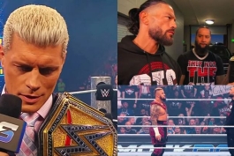 رومن رینز و کودی رودز، ستارگان کشتی کج و WWE در شوی اسمکداون