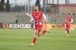 عکس از سردار دورسون مهاجم پرسپولیس