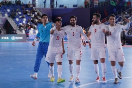 عکس از بازیکنان تیم ملی فوتسال ایران
