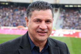 عکس از علی دایی اسطوره فوتبال ایران