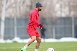 عکس از امید عالیشاه وینگر پرسپولیس