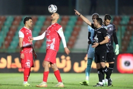 عکس از سردار دورسون مهاجم ترک پرسپولیس