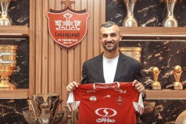 عکس از سردار دورسون مهاجم جدید پرسپولیس