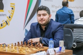 عکس از پرهام مقصودلو استاد بزرگ شطرنج ایران