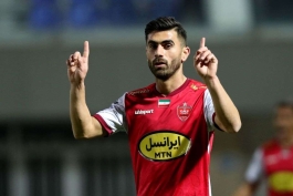 عکس از سینا اسدبیگی هافبک پرسپولیس