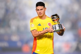هامس رودریگز و جایزه بهترین بازیکن کوپا آمریکا 2024‍‍