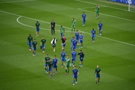 ناراحتی بازیکنان ایتالیا پس از شکست برابر سوئیس در یک هشتم نهایی یورو ۲۰۲۴