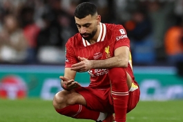 ناراحتی محمد صلاح پس از شکست مقابل نیوکاسل ـ وینگر مصری لیورپول