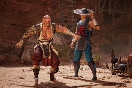 باراک و کانگ لئو در بازی Mortal Kombat 1