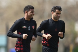 ایوب العملود-عیسی آل کثیر-تمرین پرسپولیس