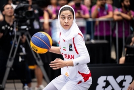 بسکتبال سه نفره زنان ایران-کاپ آسیا 