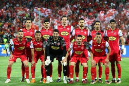 نماز خواندن دو بازیکن پرسپولیس - ایوب العملود و الکسی گندوز 