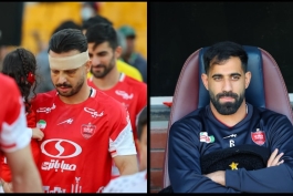 محمدحسین کنعانی زادگان و سروش رفیعی پیش از بازی پرسپولیس و سپاهان