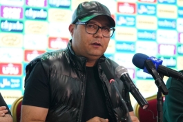 محمد ربیعی سرمربی تیم ذوب آهن در نشست خبری پیش از بازی با چادرملو