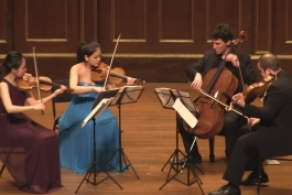 موسیقی کلاسیک: Haydn String Quartet - No 62 - Op 76 - No:3 - Emperor 2nd mov - Veridis Quartet Live