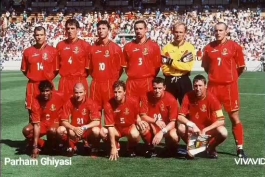 قاب های ماندگار جام جهانی 98 فرانسه