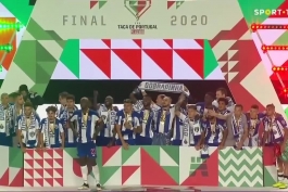 جشن قهرمانی جام حذفی پرتغال (پورتو)
