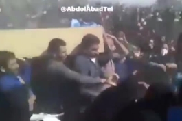 مراسم تشییع جنازه با رعایت کامل پروتکلهای بهداشتی در بویراحمد🤦‍♂🤦‍♂🚶‍♂🚶‍♂